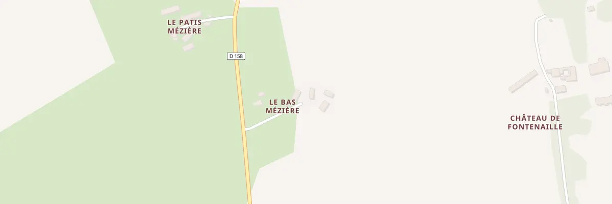 Plan du 97 Che du Bas Mézière à Saint-Pierre-des-Landes
