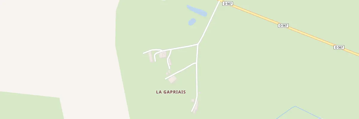 Plan du 4 La Capriais à Juvigné
