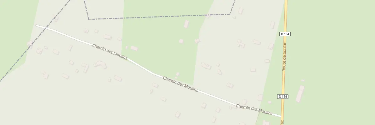 Plan du 12 Che des Moulins à Saint-Vivien-de-Médoc