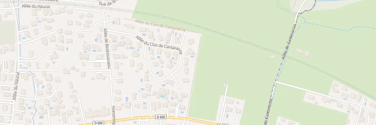 Plan du 30 All du Clos de Cantaranne à Gujan-Mestras