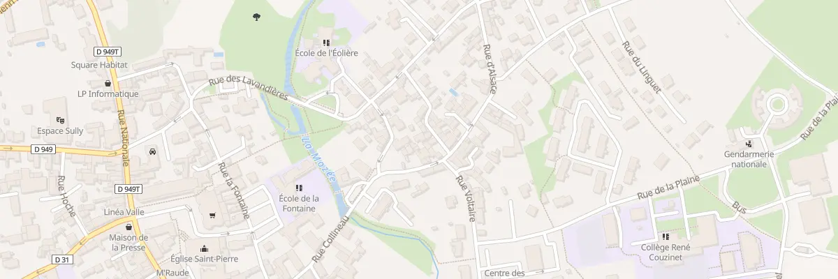 Plan du 10 Rue de l’eolière à Chantonnay