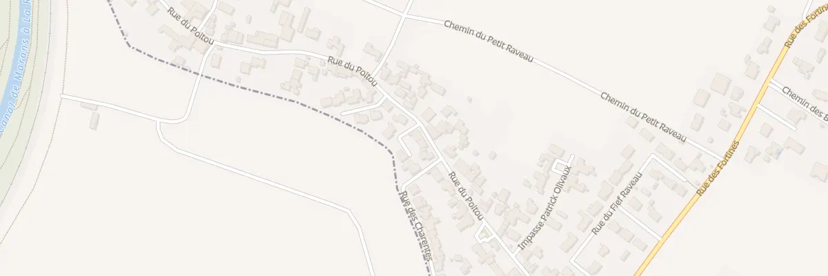 Plan du 23 Rue du Poitou à Sainte-Soulle