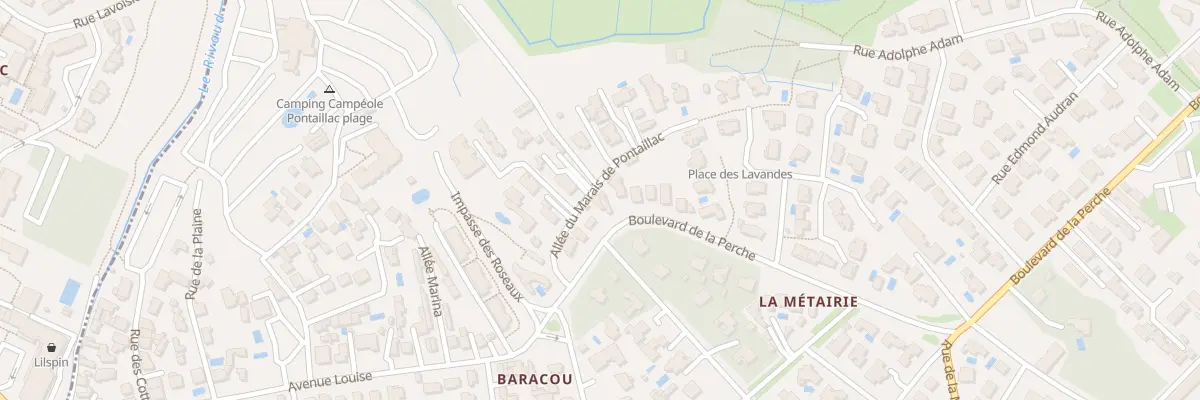 Plan du 111B Bd de la Perche à Royan