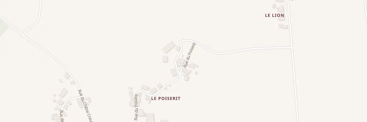Plan du 56 Rue du poiserit à Chantonnay
