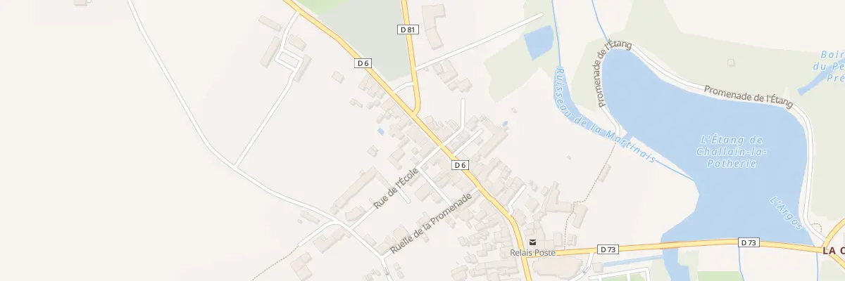 Plan du 49 Rue Grande Rue à Challain-la-Potherie