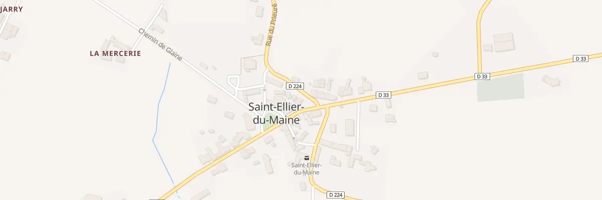 Plan du 8 Pl de la Mairie à Saint-Ellier-du-Maine
