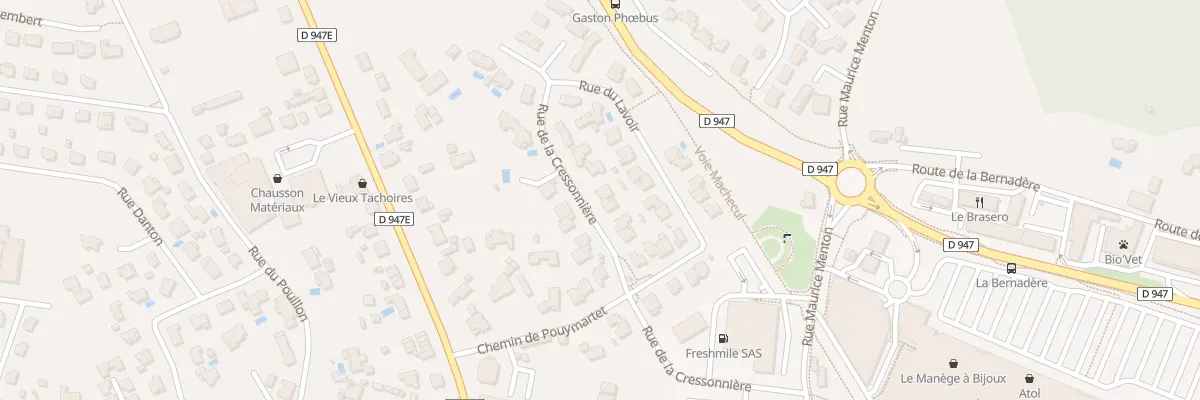 Plan du 276 Rue de la Cressonnière à Saint-Paul-lès-Dax