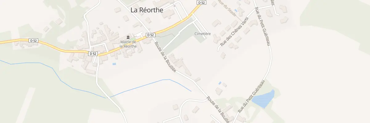 Plan du 19 Rte de la Bouillée à La Réorthe
