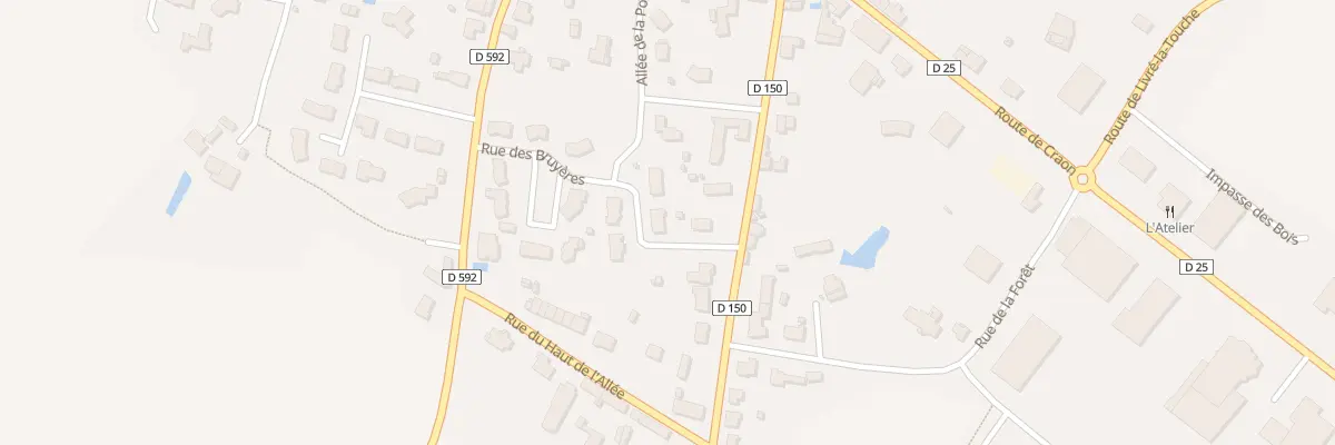 Plan du 4 Rue des Bruyères à Ballots