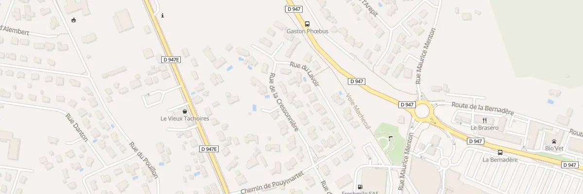 Plan du 324 Rue de la Cressonnière à Saint-Paul-lès-Dax