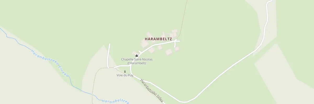 Plan du 5039 Harambels à Ostabat-Asme