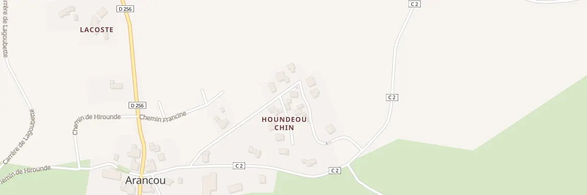 Plan du 5 Che du Prat à Arancou