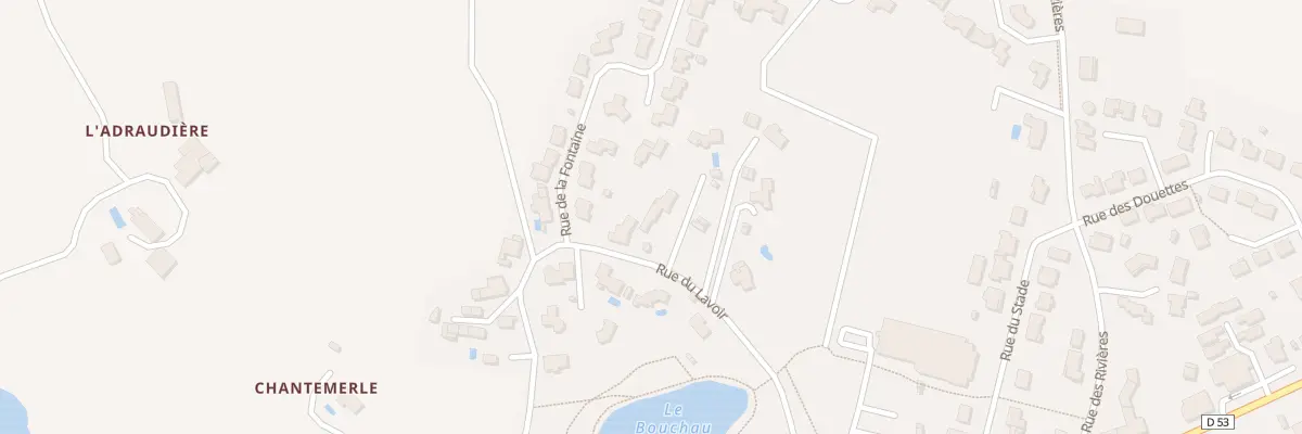 Plan du 5 Rue du lavoir à Saint-Aubin-des-Ormeaux