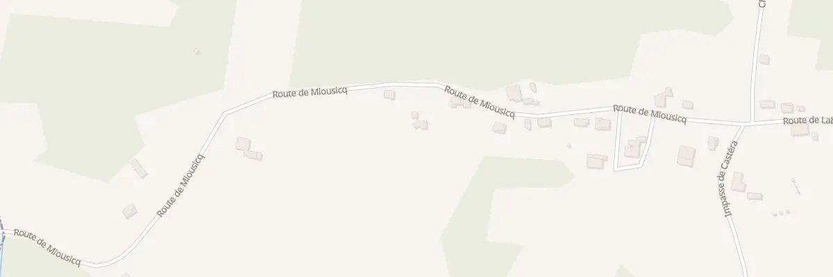 Plan du 393 Rte de Miousicq à Gaas