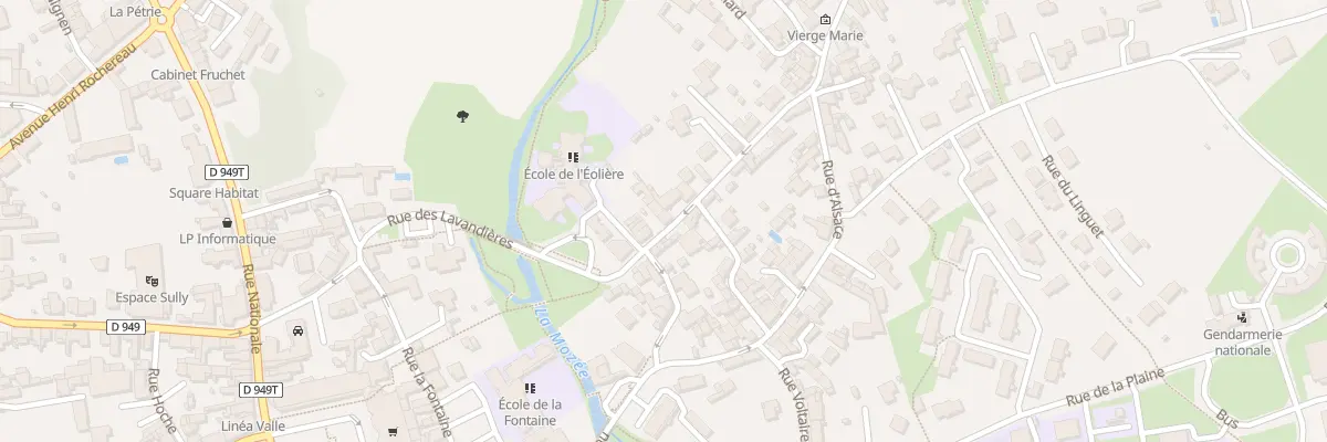 Plan du 25 Rue de lorraine à Chantonnay