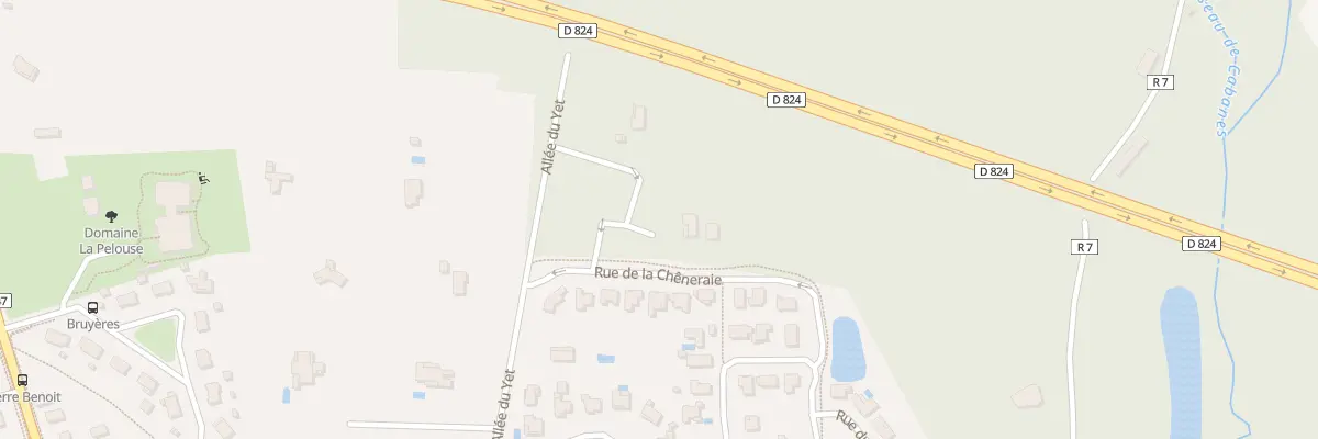 Plan du 95 Rue du Hayet à Saint-Paul-lès-Dax