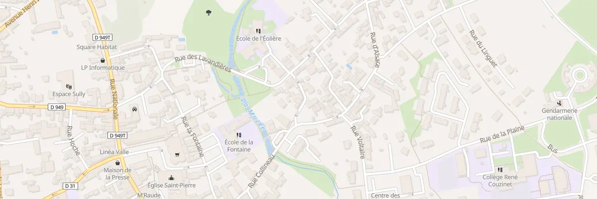 Plan du 3 Rue de lorraine à Chantonnay