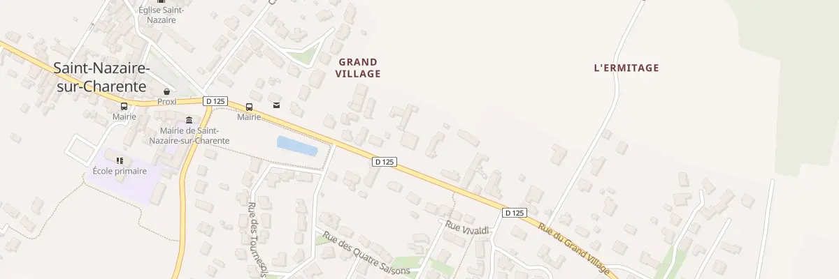 Plan du 27 Rue du Grand Village à Saint-Nazaire-sur-Charente