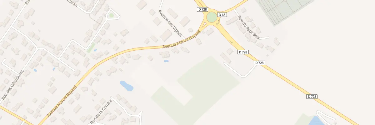 Plan du 5001 Av Marcel Boyard à Saint-Just-Luzac