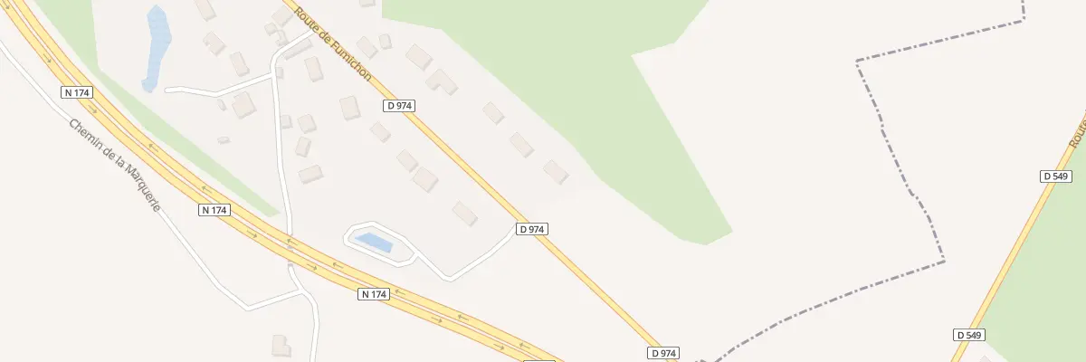 Plan du 45 Rte de Fumichon à Baudre