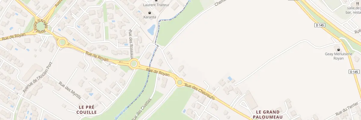 Plan du 89 Rue des Chevreuils à Royan