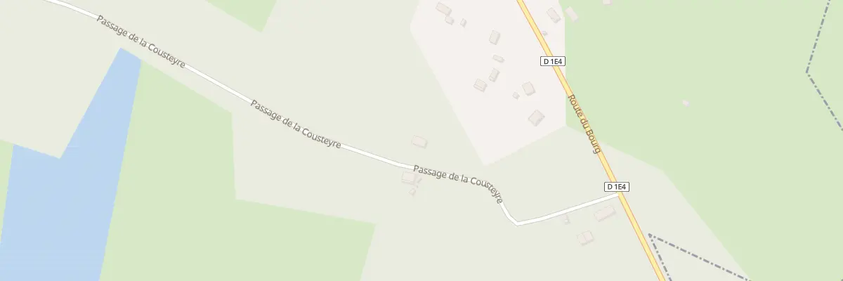 Plan du 332 Pass de la Cousteyre à Talais