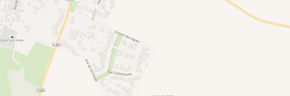 Plan du 26 Rue Chantemerle à Saint-Vivien