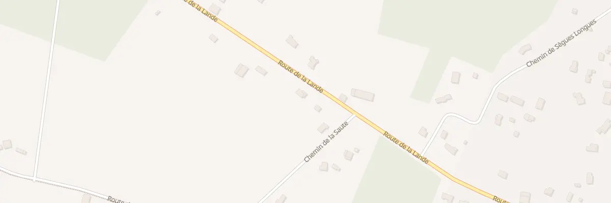 Plan du 19B Rte de la Lande à Vensac