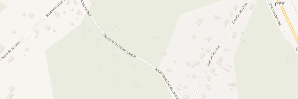 Plan du 50 Rte de la Grande Lesque à Saint-Vivien-de-Médoc