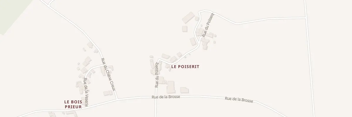 Plan du 31 Rue du poiserit à Chantonnay