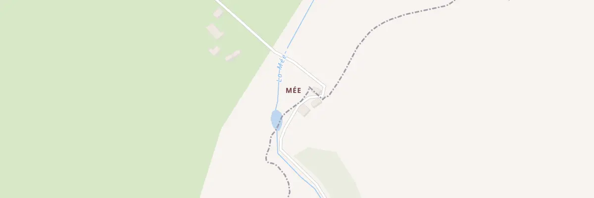 Plan du 2430 Chem de la Mee à Méral