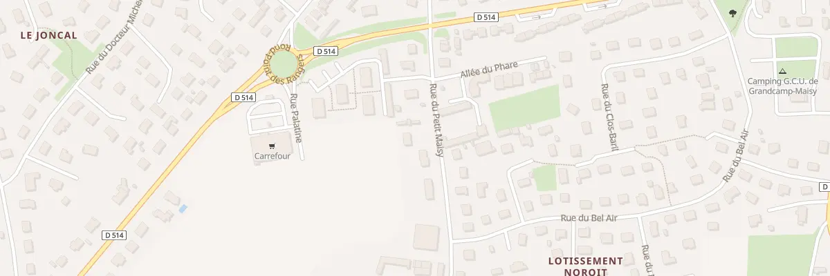 Plan du 24 Rue du Petit Maisy à Grandcamp-Maisy