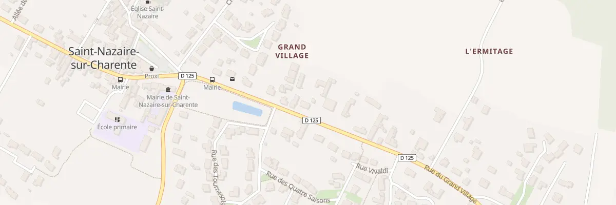 Plan du 23 Rue du Grand Village à Saint-Nazaire-sur-Charente