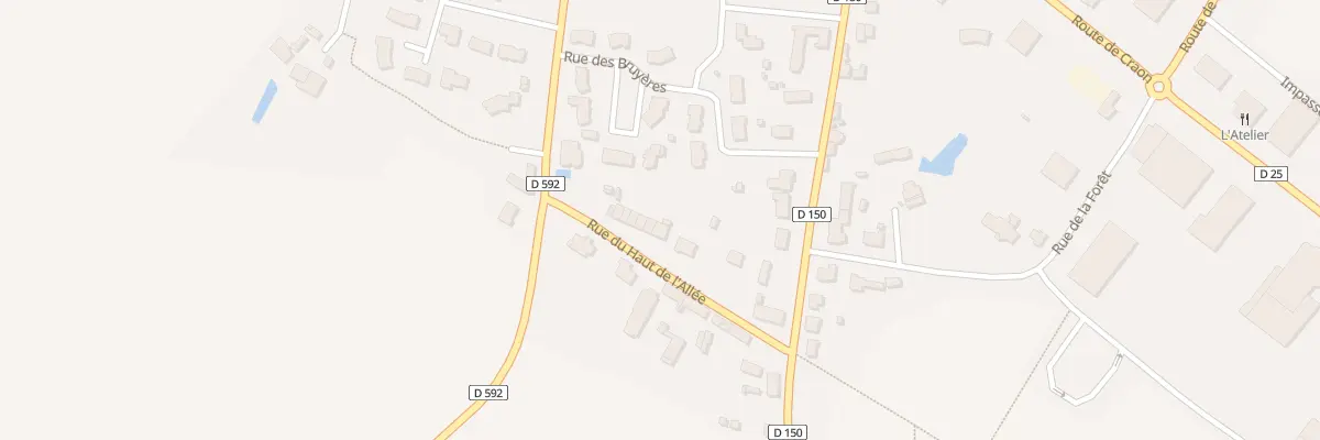 Plan du 10 Rue du Haut de l’Allée à Ballots