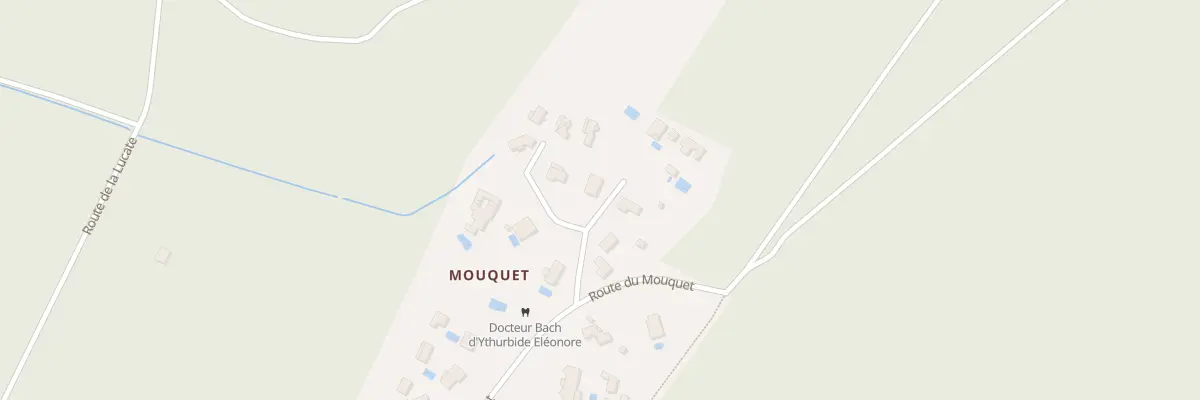 Plan du 111 Che du Campot de Mouquet à Parentis-en-Born