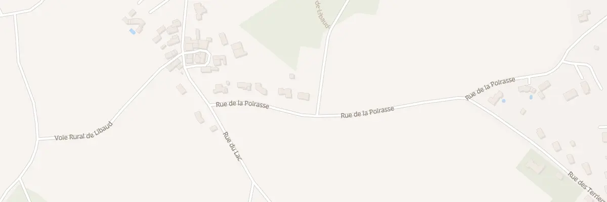 Plan du 100 Rue de la poirasse à La Réorthe