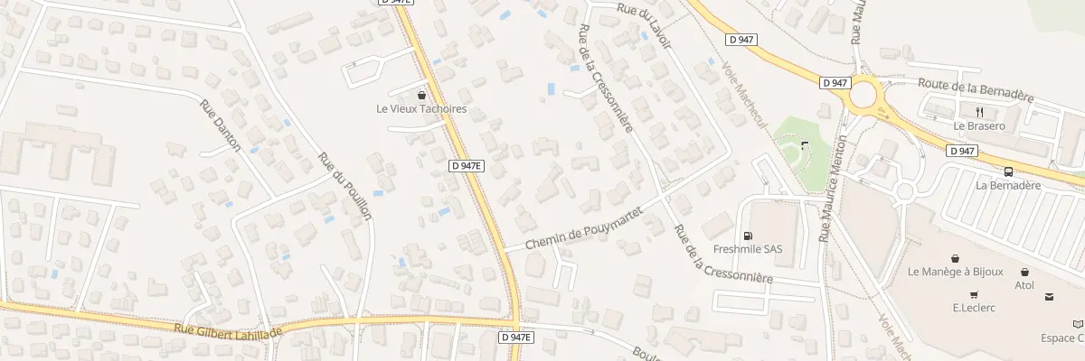Plan du 908 Av du Mal Foch à Saint-Paul-lès-Dax