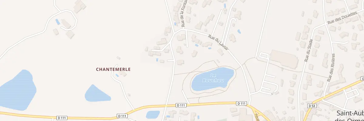 Plan du 12 Rue du lavoir à Saint-Aubin-des-Ormeaux