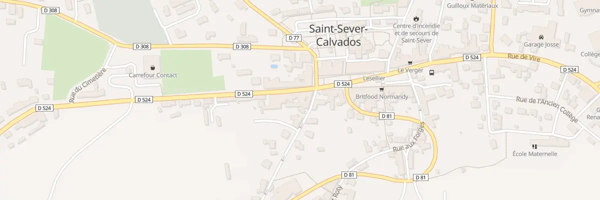 Plan du 7 Rue Docteur Fontaine -St Sever à Noues de Sienne