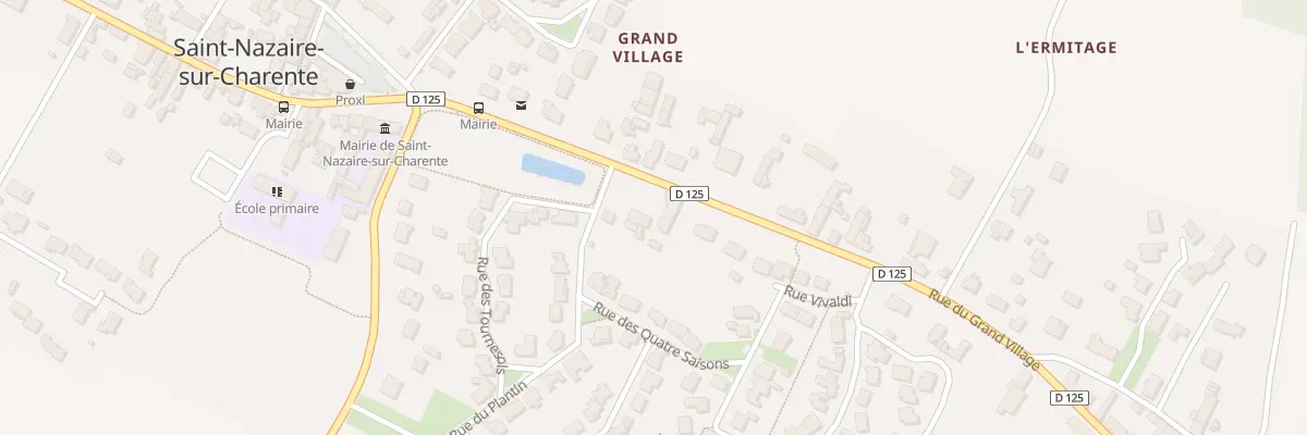 Plan du 2 Rue du Grand Village à Saint-Nazaire-sur-Charente