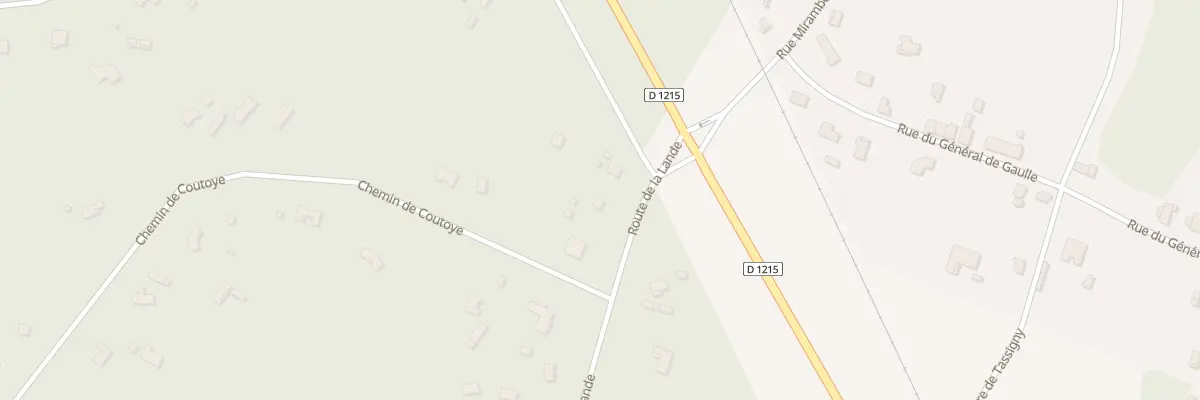 Plan du 6 Rte de la Lande à Saint-Vivien-de-Médoc