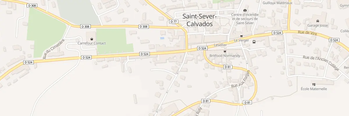 Plan du 9 Rue Docteur Fontaine -St Sever à Noues de Sienne