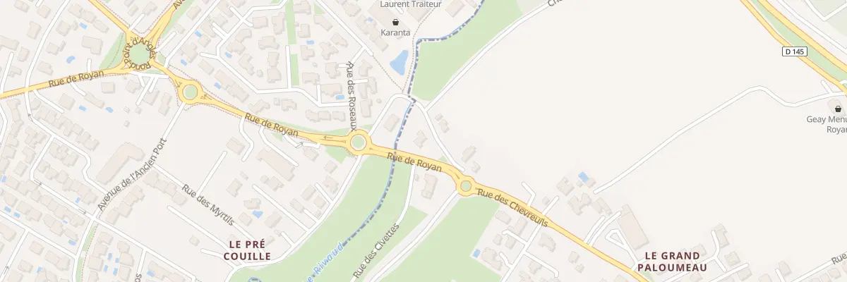 Plan du 94 Rue des Chevreuils à Royan