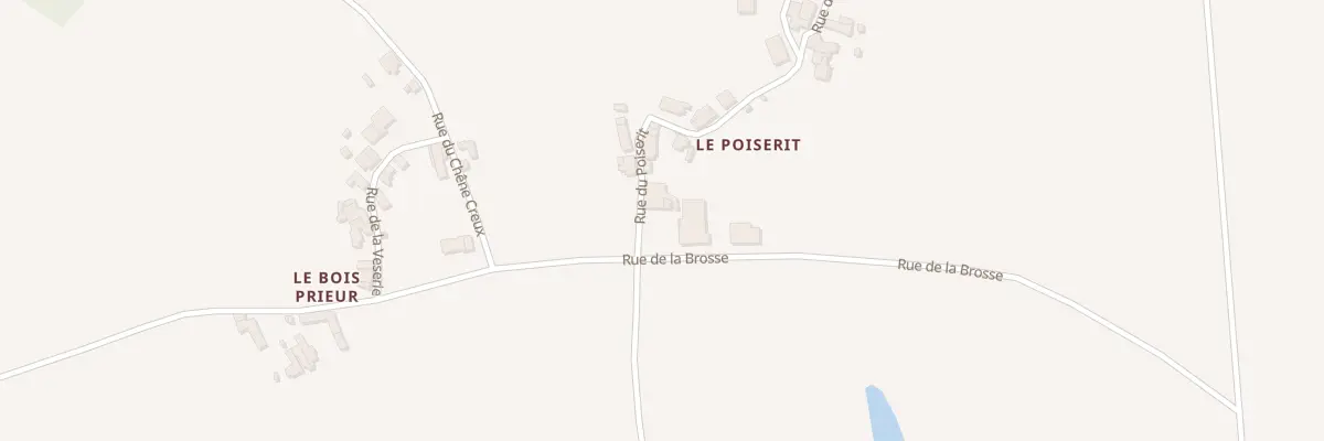 Plan du 8 Rue du poiserit à Chantonnay