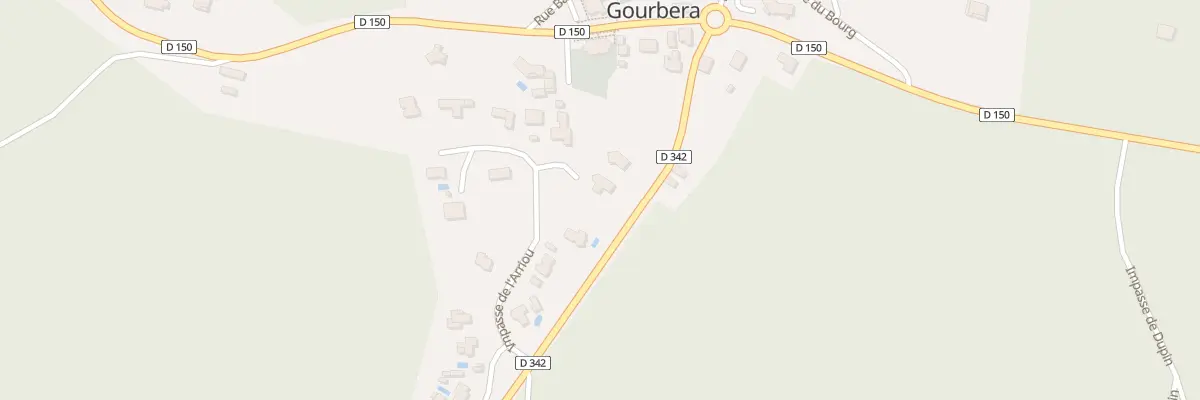 Plan du 2 Imp de la Sabliere à Gourbera