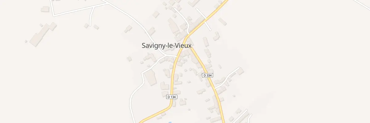 Plan du 23 Rue du Moulin à Savigny-le-Vieux