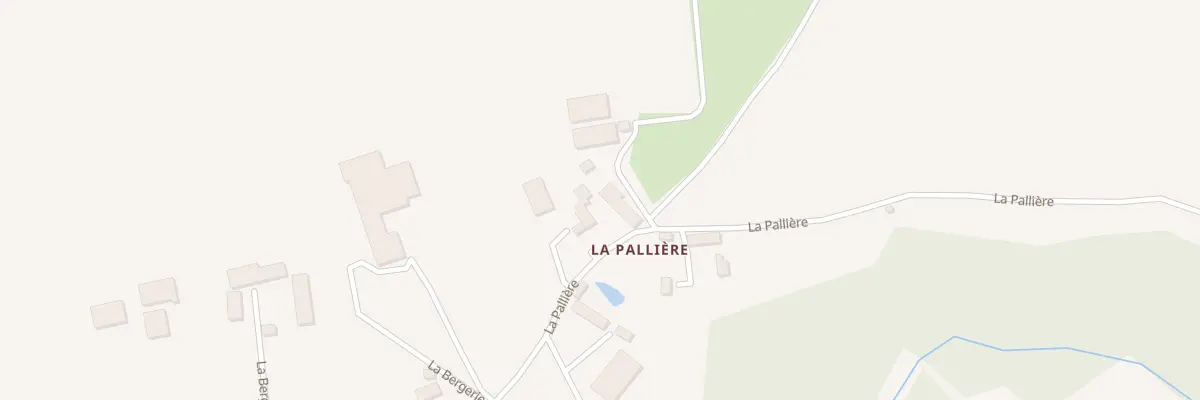 Plan du 2 La Pallière à Domjean