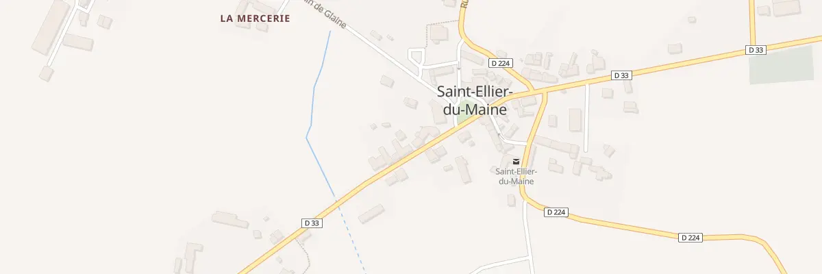 Plan du 3 Rue de Bretagne à Saint-Ellier-du-Maine