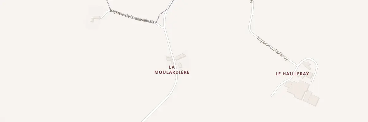 Plan du 2 La Moulardiere à Saint-Ellier-du-Maine