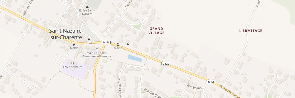 Plan du 9 Rue du Grand Village à Saint-Nazaire-sur-Charente